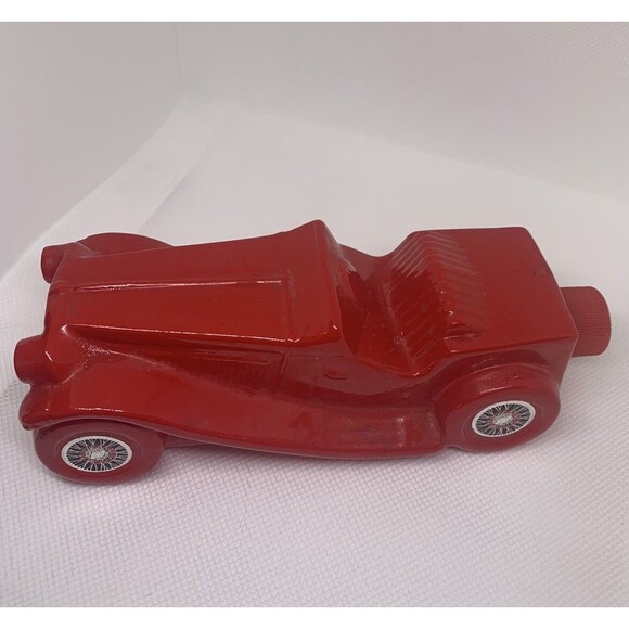Vintage Avon 1936 MG Avon Blend 7 After Shave 5 Fl.Oz.Red Car Bottle - Picture 3 of 10